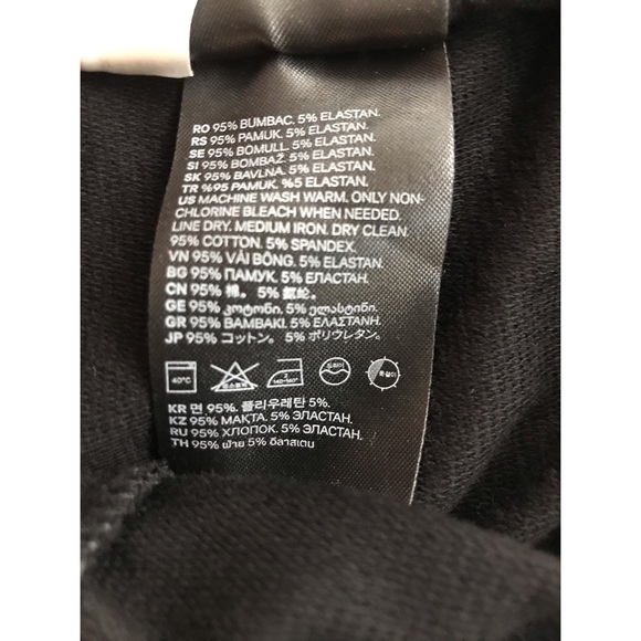 Divided H&M Women’s Black Leggings Size Large - Picture 5 of 6